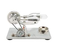 Vvikizy Kit de Moteur éducatif Stirling, Beau Design, Principe de Basse Température pour Les Démonstrations en n Acier Inoxydable