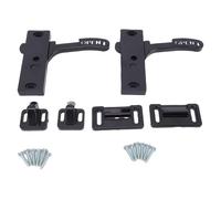 Vvikizy Kit de Poignée de Loquet de Porte Moustiquaire en Aluminium Robuste, pour Camping-Car, Remorque de Voyage, Camping-Car, Facile à Installer, 1 Ensemble