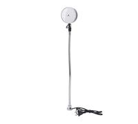 Vvikizy Lampe de Machine à LED, Lumière Blanche 15 W 1500 Lm 6500 K avec Base Magnétique et Col de Cygne Flexible de 50 Cm, pour, établi, égouts, éclairage D'atelier Industriel (Prise UE)