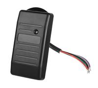 Vvikizy Lecteur de carte RFID Lecteur de contrôle d'accès à carte RFID de sécurité Wiegand bricolage badge Black IC 13.56 MHz