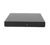 Vvikizy Lecteur de Lecteur Optique Externe USB 5 Gbps, Graveur de CD DVD | Graveur de CD externe avec double câble USB, lecteur Portable ABS pour ordinateur Portable de bureau, pour OS X , disques