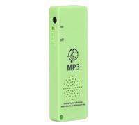 Vvikizy Lecteur Mp3 avec Audio sans Perte, Format Portable pour Les (Verte) | Prise en Charge Carte Mémoire de 64 Go, Corps en ABS, Batterie Intégrée de 180 MAh pour une Longue Durée de Lecture, Idéal