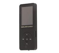 Vvikizy Lecteur MP4 Portable avec écran de Couleur TFT de 1,8 Pouce AMV Support Vidéo HiFi Music Player USB2.0 FM Radio Electronic Photo Album Construit dans Le Microphone (Noir)