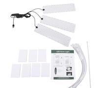 Vvikizy LED Pousse la Lumière Complète à Spectre Intérieur Léger de Plante Suspendue, Pousse la Lumière pour les Plantes avec Minuterie 3h / 9h / 12h Conception élevée PPFD Économie (3 têtes)