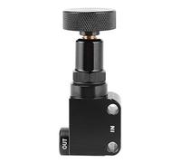 Vvikizy Levier de Réglage de Proportion de Soupape de Polarisation de Frein de Course pour Voiture à la Dérive 1/8NPT Réglage Universel du Frein pour la Course, la Dérive, Le Rallye en Alliage