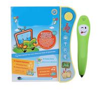 Vvikizy Livre Sonore Interactif, Livre éducatif pour Enfants de 3 Ans et Plus, avec Retour Audio et Apprentissage Tactile, pour Le Développement Précoce de L'anglais