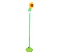 Vvikizy Machine à Bulles de Tournesol, Souffleur Automatique, Facile à Utiliser pour Les Fêtes en Plein Air des Enfants, Batterie Rechargeable Incluse, Design Créatif (Jaune)