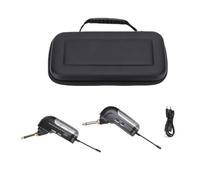Vvikizy Microphone pour Instruments de Musique, Système Récepteur et émetteur sans Fil avec Micro à 360° et Portée de 30 M, pour Guitare électrique, Basse, Violon, Trompette, Clav