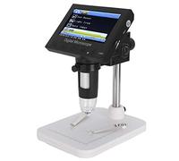 Vvikizy Microscope Numérique LCD 4,3 Pouces, Loupe USB 1000x | Grossissement 500x-1000x, 8 LED Réglables, Photo 2MP, pour la Réparation de Circuits Imprimés et la Recherche Biologique