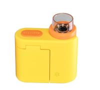 Vvikizy Microscope Numérique Portatif Grossissement 1000X avec Résolution 4K pour Enfants, Exploration Scientifique Portable ABS 2.0 Pouces (Jaune)