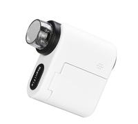 Vvikizy Microscope Numérique Portatif Grossissement 1000X avec Résolution 4K pour Enfants, Exploration Scientifique Portable ABS 2.0 Pouces (Blanc)