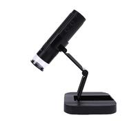 Vvikizy Microscope USB Microscope à Enfants à Main Numérique pour Les Enfants Braillage 50x-1000X avec des Lumières LED Réglables Standable Pliable pour Les Expériences Scientifiques
