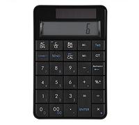 Vvikizy Mini Clavier Numérique 29 Touches, pavé Numérique 2 en 1, pavé Numérique Portable, comptabilité Financière, Calculatrice de Clavier avec écran LCD, Clavier Numérique pour
