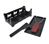 Vvikizy Mini Gril à Raclette, Poêle à Fromage Portable avec Revêtement Antiadhésif, pour le Camping et la Cuisine à Domicile