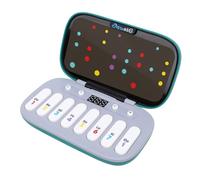 Vvikizy Mini Piano pour Enfants, Jouet Musical Portable à LED avec Modes Sonores Interactifs, Clavier Musical éducatif pour Enfants de 4 à 6 Ans (Vert)