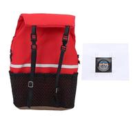Vvikizy Mini Sac à Dos de Simulation pour Voitures RC, Accessoire de Décoration Léger et émotionnel, Parfait pour Les Chenilles à L'échelle 1/10 et 1/8, Tissu 1 unité (Rouge)