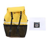 Vvikizy Mini Sac à Dos de Simulation pour Voitures RC, Accessoire de Décoration Léger et émotionnel, Parfait pour Les Chenilles à L'échelle 1/10 et 1/8, Tissu 1 unité (Jaune)
