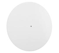 Vvikizy Mise à Niveau du Tapis de Platine pour Un Son et Une Esthétique Plus Complets pour Les Lecteurs de Disques Vinyles de 12 Pouces (Blanc Laiteux)