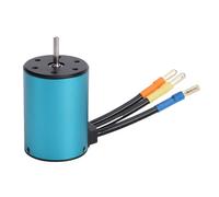 Vvikizy Moteur sans Balais 3650, Remplacement Compact à Haut Rendement pour Voitures RC 1/10, Boîtier en Aluminium Durable (3600KV)