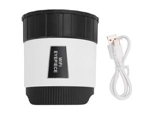 Vvikizy Oculaire de Caméra de Télescope WiFi 2K, écran de 2,0 Pouces CMOS 16MP pour L'astronomie, avec Adaptateur 36-73mm pour Jumelles et Télescope (64 Go)