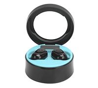 Vvikizy Oreillette Bluetooth à Commande Tactile Rechargeable avec écran d'alimentation en Temps Réel pour Les Utilisateurs iOS et Conception Compacte 2 Unités (Bleue)