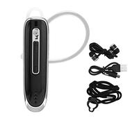 Vvikizy Oreillette BT, Casque Professionnel sans Fil avec Son Stéréo HiFi et Micro Antibruit, Conception de de Cou Externe pour des Appels et de la Musique Clairs