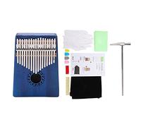 Vvikizy Piano à Pouce, Instrument de Musique Kalimba en Bois D'acacia 17 Touches avec Sac en Flanelle, Piano à Doigt Facile à Apprendre pour les Débutants