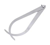 Vvikizy Pied à Coulisse de Poterie Outil de Sculpture en Acier Inoxydable Solide Réglage de la Sculpture en Argile 1 X Pied à Coulisse en Argile, Scène applicable: Artistes, Amateurs (S)