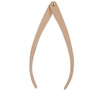 Vvikizy Pied à Coulisse en Bois, Outil de Mesure en Céramique en Bois Massif avec un Savoir-faire Exquis pour la Mesure du Diamètre et du Calibre du Ventre de Poterie, (Pied à coulisse en bois de 12