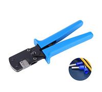 Vvikizy Pince à Sertir à Cliquet, Outil de Sertissage Robuste de Conception Ergonomique pour Fils de Raccordement de 1.25/1.54/2.0/2.54mm