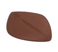 Vvikizy Planche Abdominale Durable pour Abdominoplastie, Mousse EVA Robuste, Modelage Lombaire, Compression pour la Taille, Amincissante, Marron Moka
