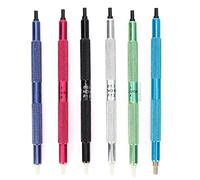Vvikizy Presseur D'aiguilles de Montre, Outil de Réglage Efficace des Aiguilles de Montre pour Horloger, évite Les Rayures, 6 Pièces Presseurs de Main de Poussoirs pour Réparateurs et Amateurs 6 X