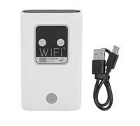 Vvikizy Routeur WiFi Portable, 300 Mbps 4G LTE Mobile Hotspot avec Emplacement pour Carte SIM et Banque de Puissance de 6000mAh, pour la Voiture à L'extérieur Travel Europe