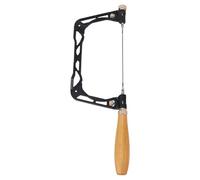 Vvikizy Scie à Chantourner en Aluminium pour Menuisier, Durable pour un Ensemble D'outils de Coupe Précis du Bois et de la Céramique pour les Amateurs de Bricolage