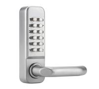 Vvikizy Serrure à Combinaison de 1 à 11 Chiffres, Serrure D'armoire en Alliage de Zinc avec Mot de Passe Non Répétable, Facile à Installer, pour Portes de Bureau, Portes Intérieures,