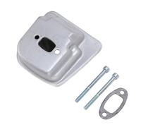 Vvikizy Silencieux de Débroussailleuse, Kit D'échappement adapté pour FS55 FS55C avec Réduction du Bruit, Installation Facile, Remplacement OEM 4140 140 0609 pour Petit équipement de