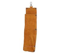 Vvikizy Soule de Soudage Sac en Cuir Electrode Electrode Flames Flamme Proof de Chaleur Issue avec Rivets Renforcés et Crochet Suspendu pour les Outils de Soudage Site de Travail