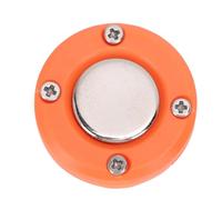 Vvikizy Support de Microphone Magnétique Portable, Support de Microphone Radio CB Universel avec Base Magnétique Puissante, pour KMC 30 KMC 32 35 36 Anytone (Orange)