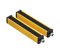 Vvikizy Système de Capteur de Grille de Rideau Lumineux de sécurité Infrarouge pour la Protection des Machines, 2 Unités de Commande Mécanique 0.3