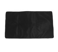 Vvikizy Tapis de Litière pour Chat, 45,67 X 25,98 Pouces EVA Antidérapant, Facile à Nettoyer, avec Conception de Piège à Litière, pour Bac à pour Chat et Toilettes pour (Noir)