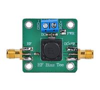 Vvikizy Tee de Biais, Gamme de Fréquences Larges de 50 KHz à 60 MHz de Biais de CC Micro-Ondes RF HF, avec Connecteur SMA pour L'alimentation Active de L'antenne et Amplificateur à