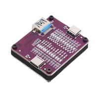 Vvikizy Testeur de Câble USB, Carte de Détection de Vérificateur de Câble de Données USB à Double extrémité 2x Type C 1x avec 24 Indicateurs LED, pour des Contrôles de compatibilité