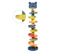 Vvikizy Tour de boule de boule Tour à billes interactive et éducative, couleurs jeux activite 9 couches avec 9 golfs taille libre