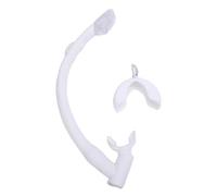 Vvikizy Tuba 2 en 1 en silicone souple enroulable avec boîte de rangement compacte, pour la plongée en apnée, la plongée et la plongée avec tuba