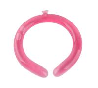 Vvikizy Tube de Refroidissement du Cou, Refroidit Efficacement L'artère Carotide Pendant 40 Minutes à 2 Heures, Ajustement Stable et Confortable avec Sangle de Cou Incurvée, pour les (Rose)