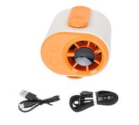 Vvikizy Ventilateur de Taille Rechargeable avec Affichage LED pour un Mode de Vie Actif dans Différentes Couleurs et un Port Confortable