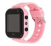 Vvikizy Watch Smart Watch pour Enfants, écran de Touche de 1,44 Pouce avec Preuve d'eau IP67, Podomètre, Réveil, Lampe de Poche, 2 Voies Appelle Les Garçons et Les Filles (Rose)