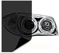 VViViD Air-Tint Lot de 2 rouleaux de film autocollant en vinyle noir brillant pour feux antibrouillard (30,5 x 121,9 cm)