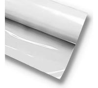 Vvivid + Blanc Premium Line transfert de chaleur film de vinyle pour Cricut, Silhouette et Camée 12" x 120" (10ft) blanc