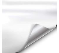 VViViD + Film adhésif en vinyle de qualité supérieure avec finition satinée, 0,3 x 1,5 m (blanc))